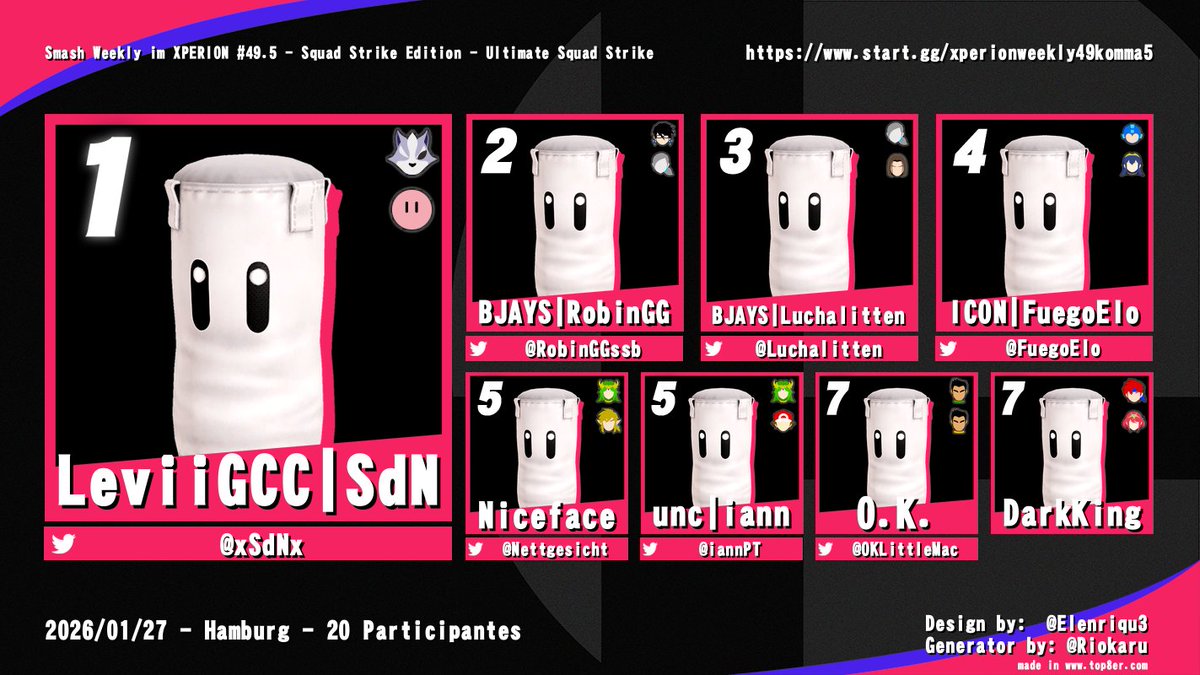 Smash Ultimate Schleswig-Holstein + Hamburg tweet media