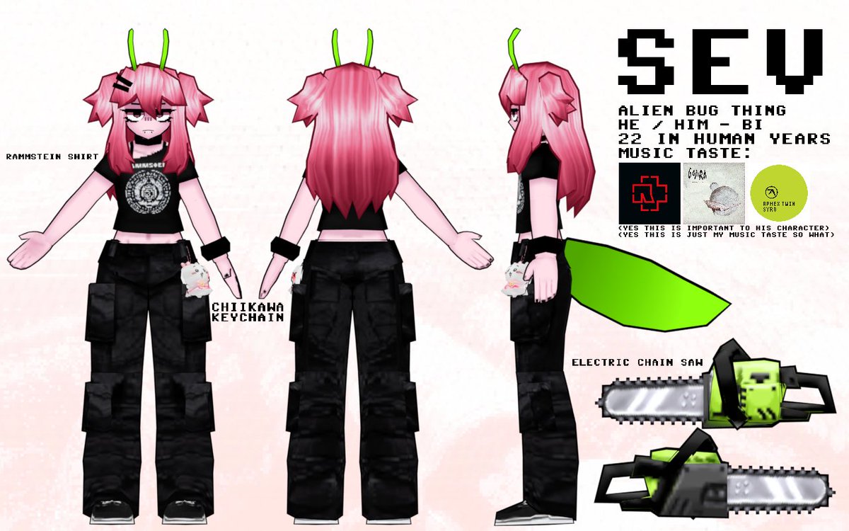 EpicTuna51's tweet image. sev ref sheet if anybody wanna draw him or anything 👀👀