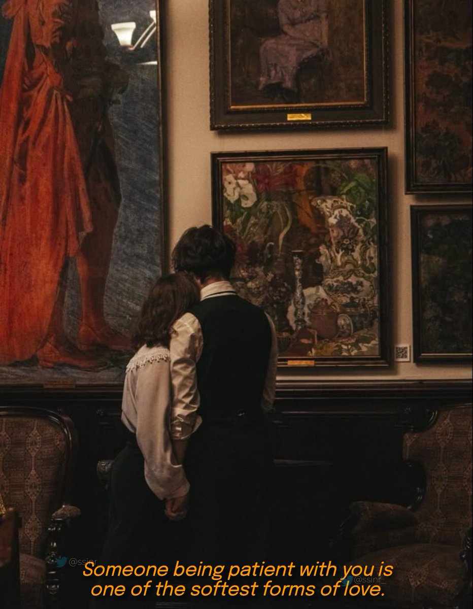 Lovandfear's tweet image. Someone being patient with you