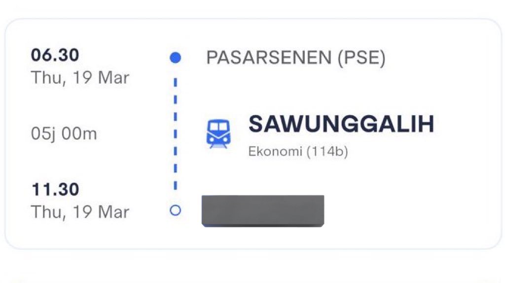 findingdoie's tweet photo. menamatkan war tiket kereta mudik lebaran. thanks to adek gwehhh🫶🏻

td dapet juga sendiri tinggal payment. tp dia dapet yg lebih murce jd gas ini aja wkwkw https://t.co/wsAe9kUFgn