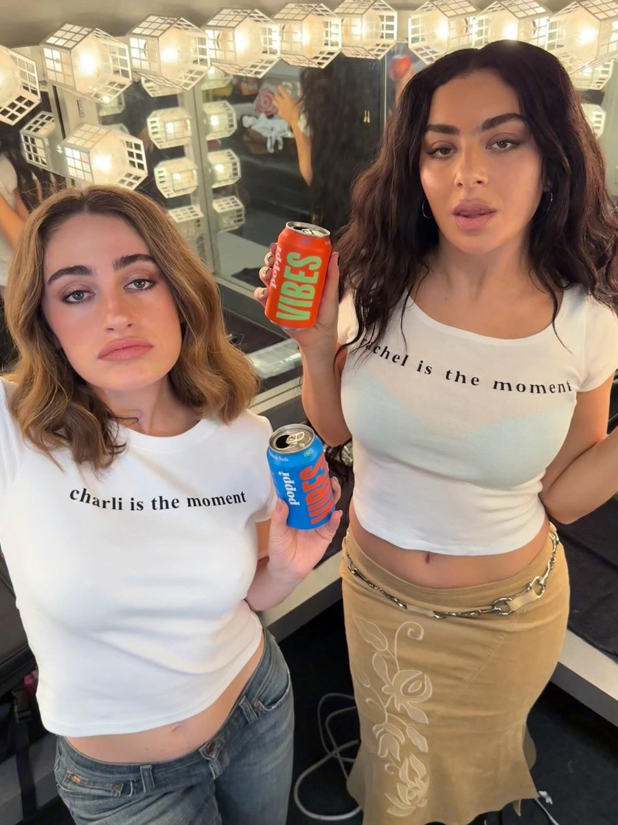 Rachel Sennott and Charli xcx stun in new pictures.