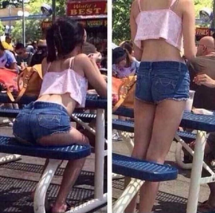 Her profile pic                Her in person