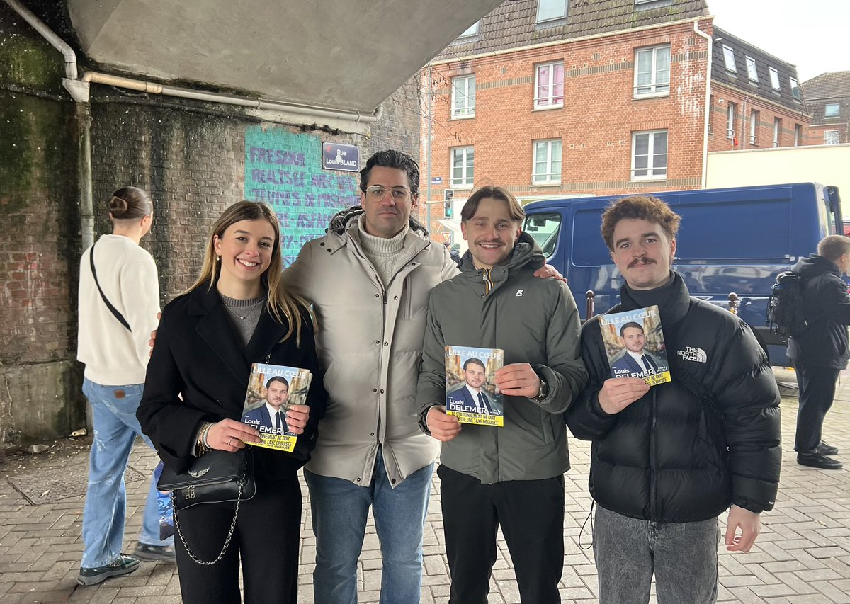 AvecDelemer's tweet photo. 💬 Comme tous les dimanches, l’équipe de @LilleAuCoeur, mobilisée autour de @DelemerLouis, à #Fives, au #VieuxLille, et à #Wazemmes ! 👊
Venez à notre rencontre ↩️ https://t.co/afSfWlpRIg
#LesJeunesAvecLouis #Lille https://t.co/sPWnuHhsKS