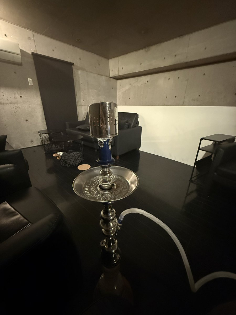 久々にシーシャ屋ハシゴして来た
4件目

<a href="/shisha_CC_/">shisha salon C.C.</a>