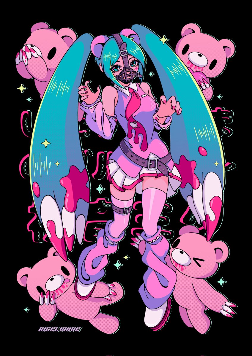 rigelwave's tweet photo. Miku x GLOOMY BEAR  ⊹ ࣪ ˖

fanart of the new collaboration between Hatsune Miku and GLOOMY BEAR ꉂ(˵˃ ᗜ ˂˵)

#miku #hatsunemiku #mikufanart #gloomybear #mikuart #hatsunemikuart #vocalista #gloomybearfanart https://t.co/hiwlfxNEiq