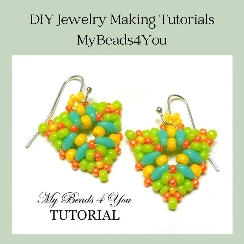 MyBeads4You_'s tweet photo. DIY✂️ https://t.co/7Zt6cGSUKm
Earrings ready to wear 💕
https://t.co/Fp1hzfIowg

 #smilett23 #giftideas #earrings #beadwork #Bohostyle #Etsyfinds #Epiconetsy #Etsyseller #tutorial #pdfpattern #jewelryonetsy #EtsyTeamUnity https://t.co/3QulgObF2S