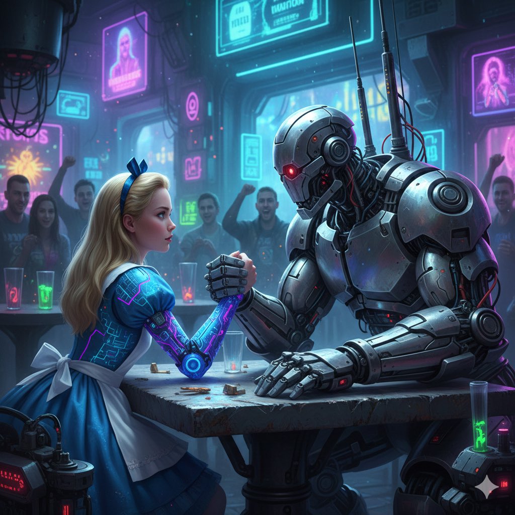 $ALICE will go head to head w others, you understand she is molt bot ready right? Just a meta and we are ahead of it all fam, trading ai? Ai that helps make decisions? we HAVE THIS FAM