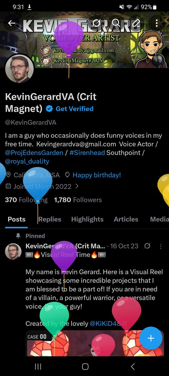 KevinGerardVA (Crit Magnet) tweet media