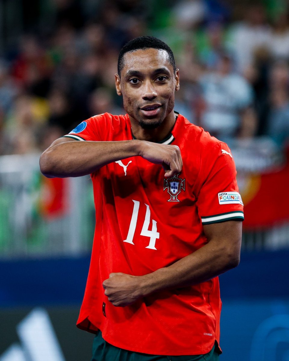 Primeiro golo no Europeu de Futsal 2026 para Pauleta ☝️✔️ 

#FazHistória | #FutsalEURO