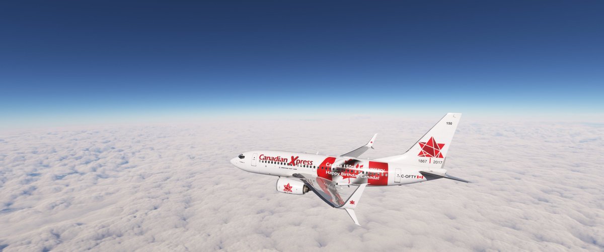 CXA001's tweet photo. 1/2 Photo dump from todays flight from Boston Logan International (KBOS) to Pittsburgh International (KPIT) 1 hour 43 minutes on @vatsim  with the @canadianxpress  Boeing 737-700. https://t.co/epV4xGth4W