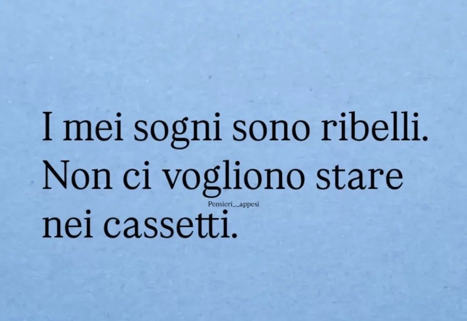 Così… buona serata 😘