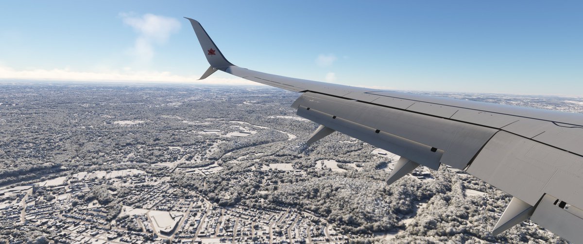CXA001's tweet photo. 2/2 Photo dump from todays flight from Boston Logan International (KBOS) to Pittsburgh International (KPIT) 1 hour 43 minutes on @vatsim  with the @canadianxpress  Boeing 737-700. https://t.co/r6FjV5d3G0