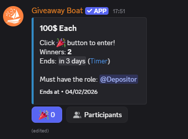 wagedropcom's tweet photo. We have just launched a giveaway.
2 People, $100 each.
All you need to do is depo $25 on https://t.co/9MQztB0Owi make a ticket in our discord and join. 

😎 Only at WageDrop https://t.co/WC0vracSd8