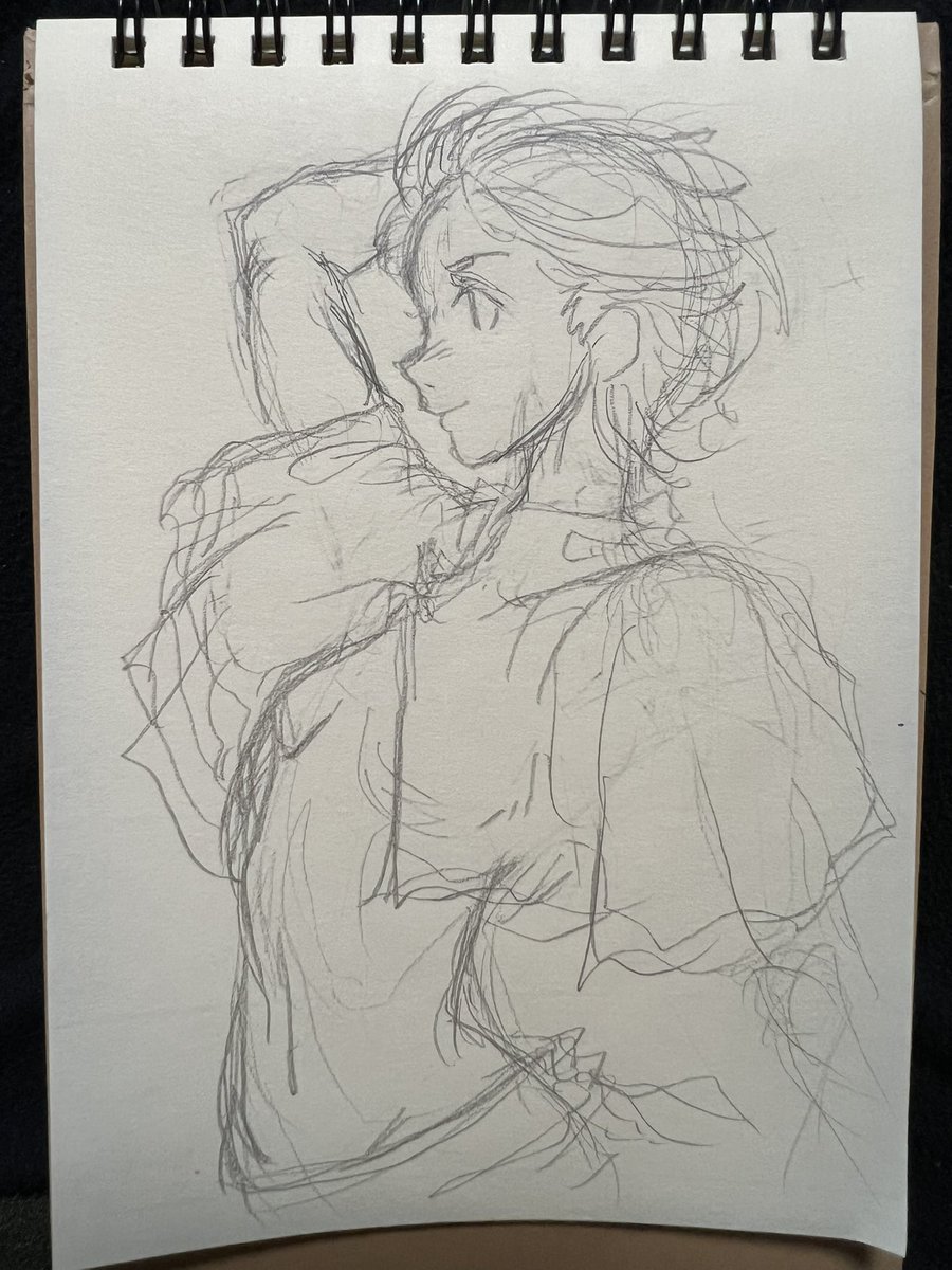 486日目 今日は下描きも撮ったぜ！ やったね！( ^ω^ ) Day 486 Today I