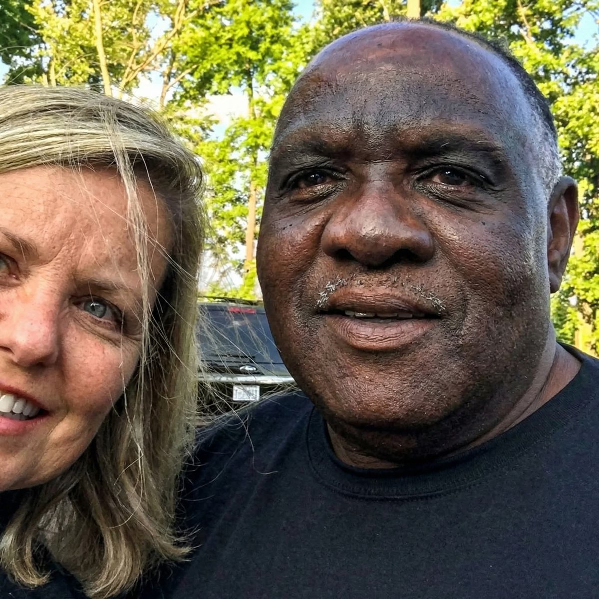 Liz Willock met driver Ellis Hill during an hour-long Uber ride. But their time together would have a lasting impact on Hill's life.

While chatting, Hill noted that his son, Darrell Hill, made it to the Olympics for Team USA for shot put and would be competing in Rio.

"When I