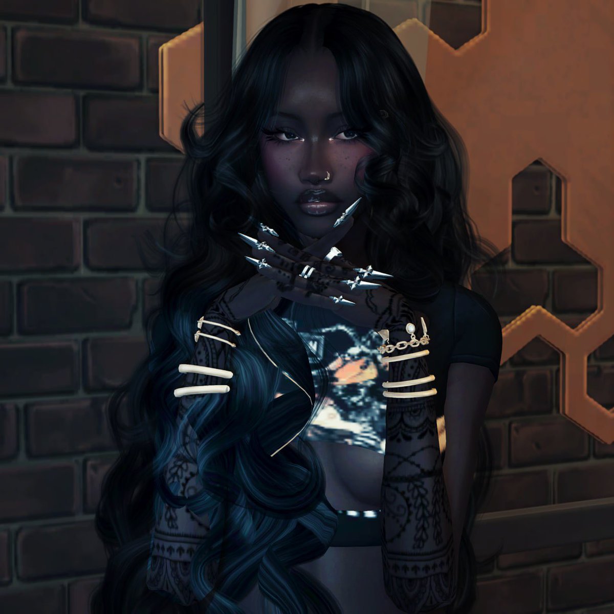 Quinnzy_sims's tweet image. My gorgeous diva finally escaped Cas