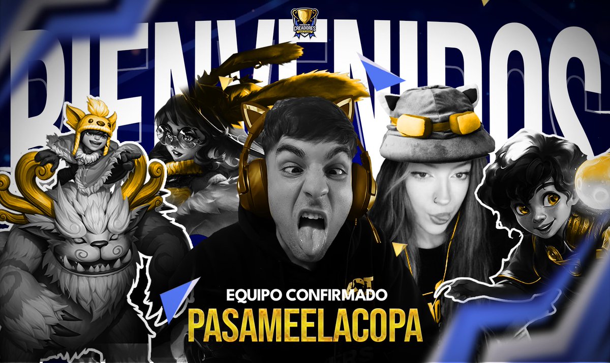 SEÑORAS Y SEÑORES, BIENVENIDOS A LA FINAL DE #TORNEOCREADORES

⚔️ 2 equipos
💰 250€ en juego
✨ Un SUEÑO (ganar, por si había dudas)

EMPIEZA YA el enfrentamiento entre <a href="/ekesport_/">EK esport</a> y Pasameelacopa
Capitanes: <a href="/EspetosMaker/">espetos maker</a> y <a href="/PasameelcelOO/">Pasameelcelo</a> 

#TorneoCreadores #EKEvsPLC

🔴