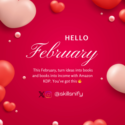skillsnify's tweet image. Happy New Month! If one book can change your income, imagine what consistency can do this February. Keep publishing 📈

#Skillsnify #Febuary #Love