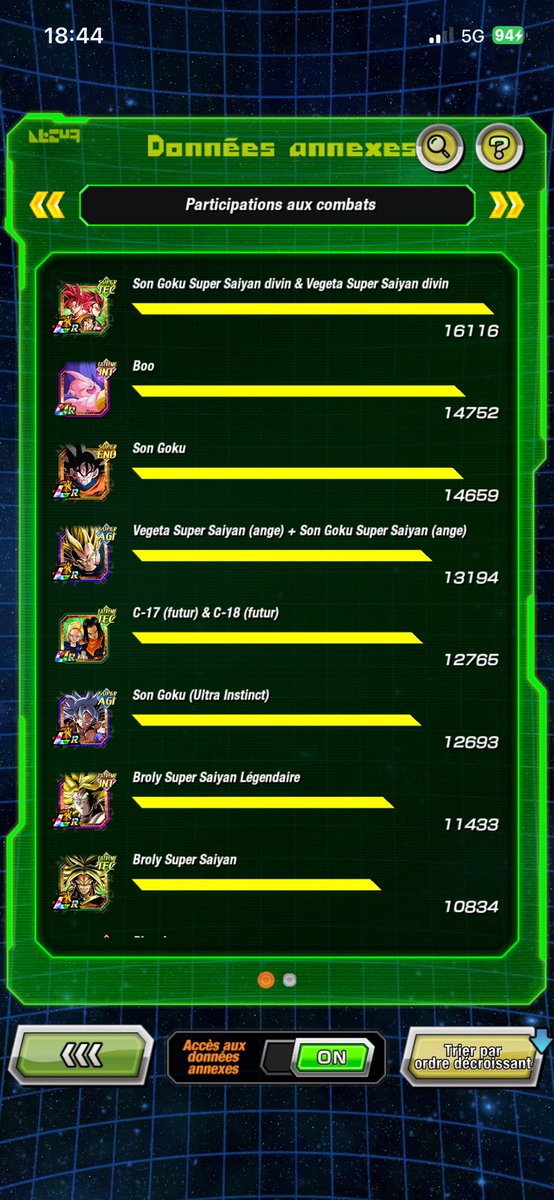 Les récompenses du personnage pixel du mois de Janvier + mise à jour de ma puissance de combat + nombre d’utilisations de mes personnages
#dokkanbattleglobal #DOKKANBATTLE 
#DokkanBattle #Dokkan11th