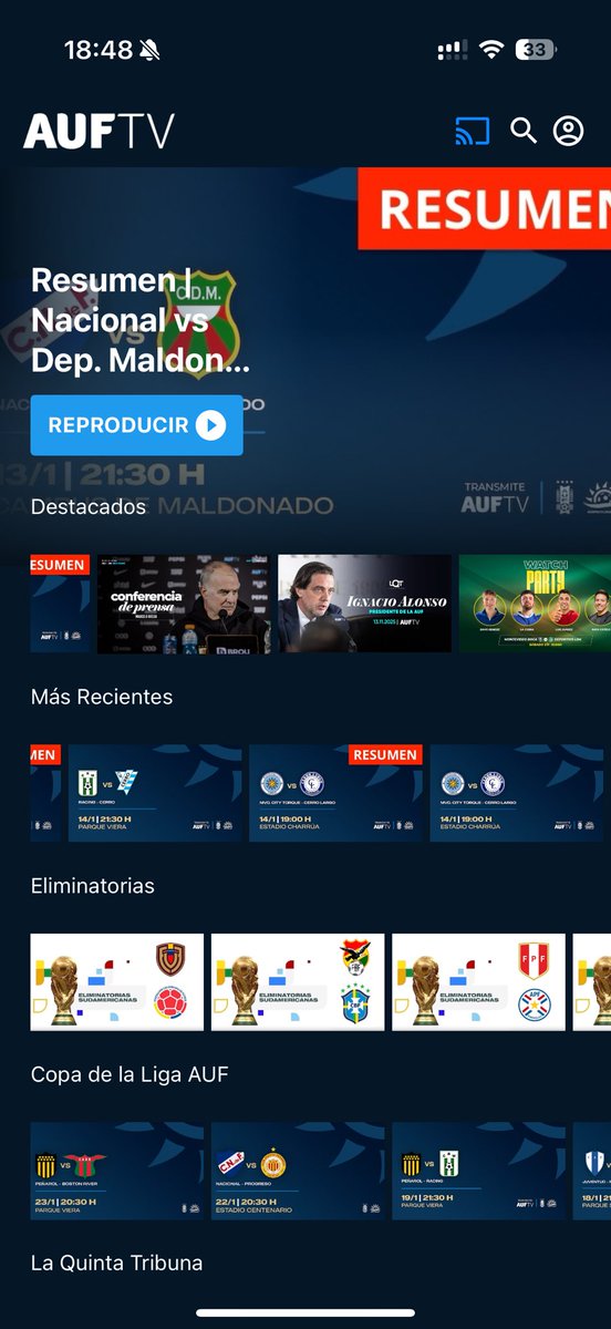 patotrias's tweet photo. @nicotauber23 @afigue2010 @LigaAUF Completamente falso, estoy en España y no tengo a dónde pagar para verlo. En AUF TV no aparece, Disney+ es solo para Latam y ANTEL TV solo para Uruguay https://t.co/HR41x4TfNi
