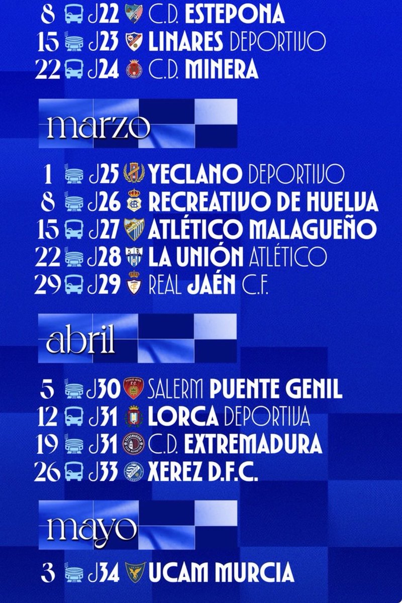 Esto nos queda. Partido a partido