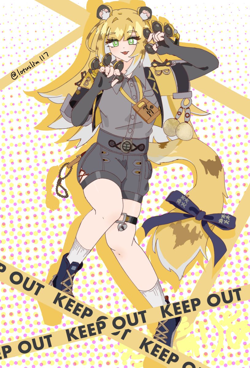 ゼンゼロ #zzzero #ZenlessZoneZero #ZZZfanart #橘フーフー 為朋友