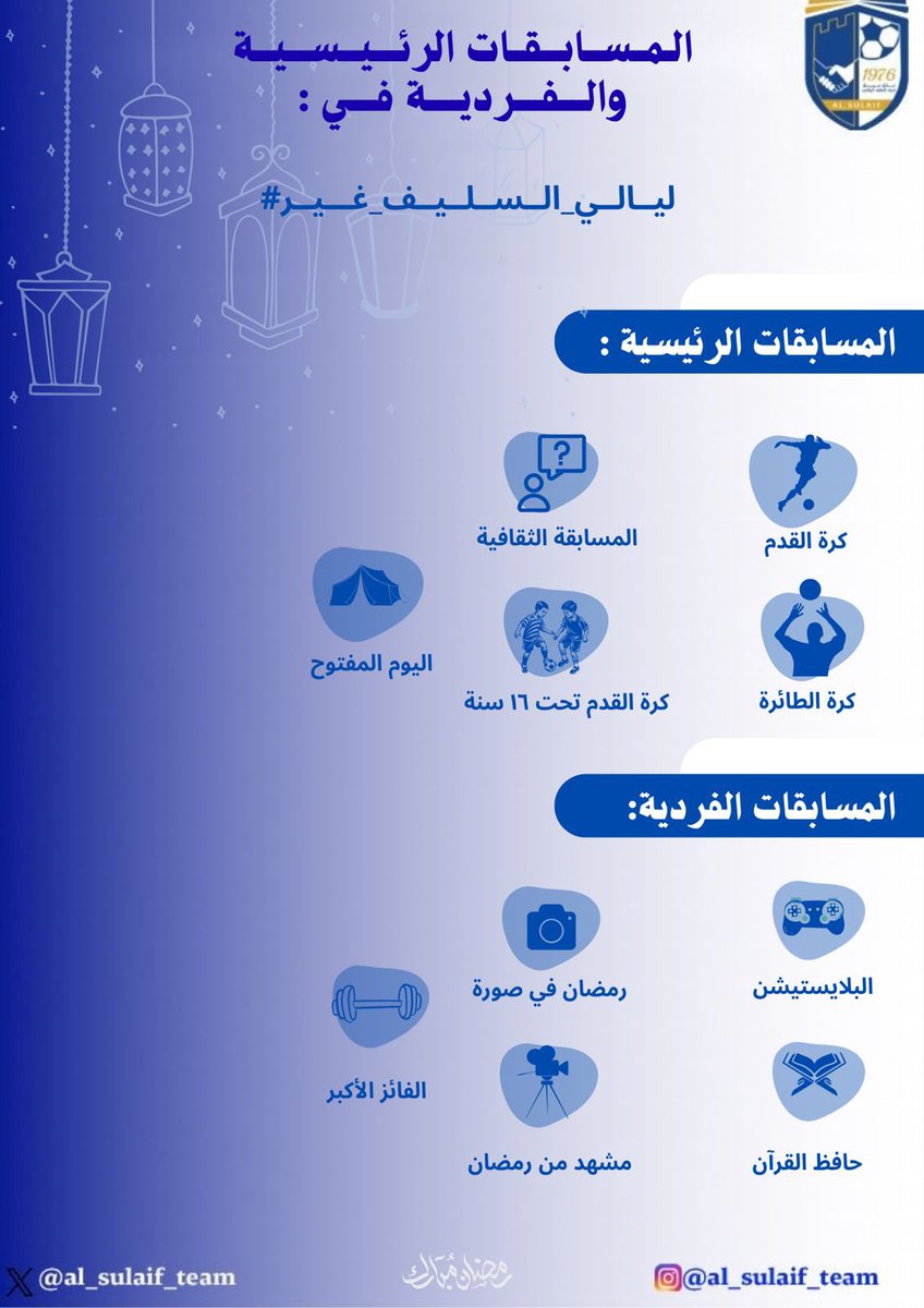 فريق السليف الرياضي tweet media