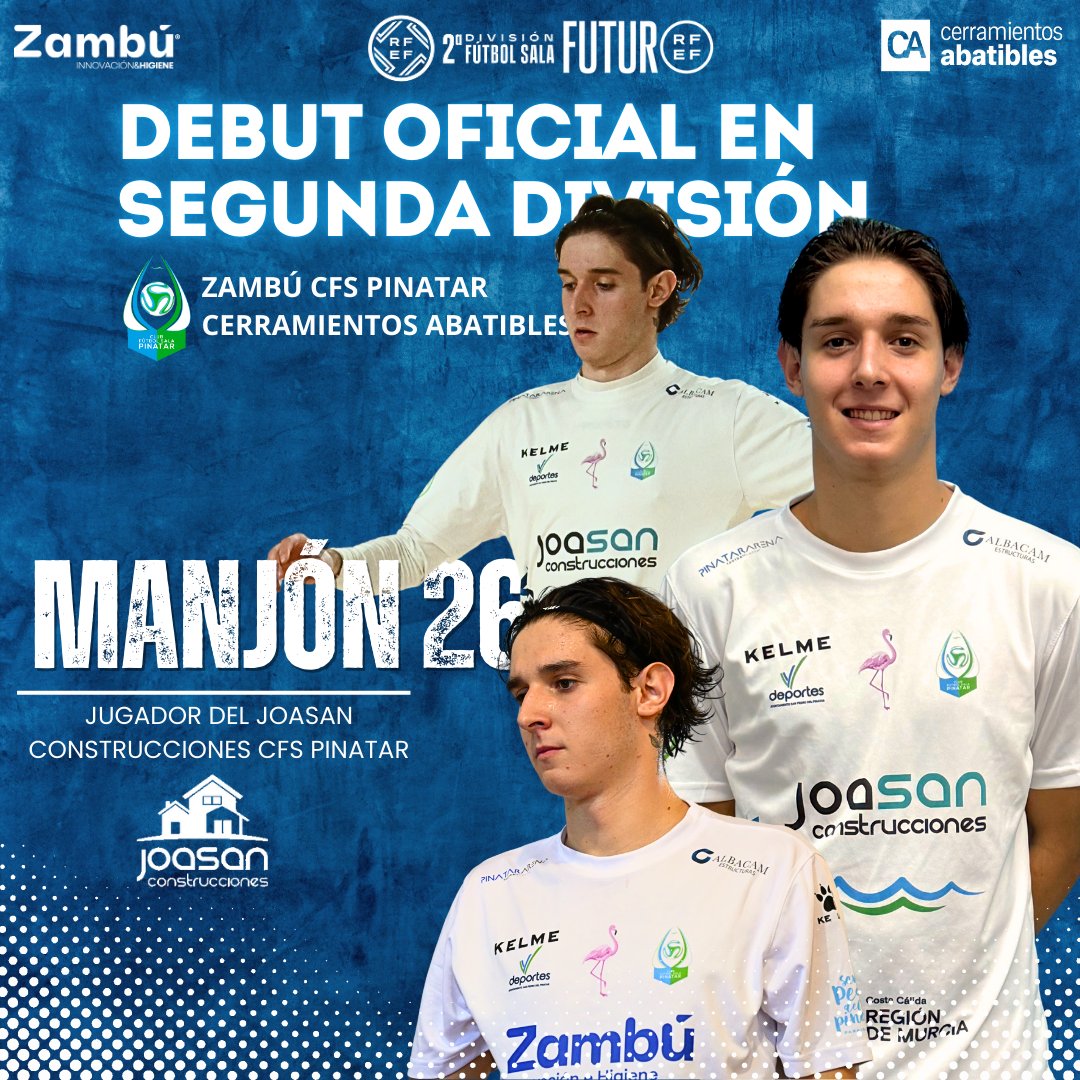 CFS_Pinatar's tweet image. 🤩¡Lo de que no paren de llegar canteranos al primer equipo es algo que 𝐧𝐨𝐬 𝐞𝐧𝐜𝐚𝐧𝐭𝐚!

👏Felicitamos a Iván Manjón por su debut oficial en Segunda División, que se produjo ayer en el #ZambúPinatarCAMelistar

💎¡Enhorabuena a una de las grandes joyas de la #CFSFactory!