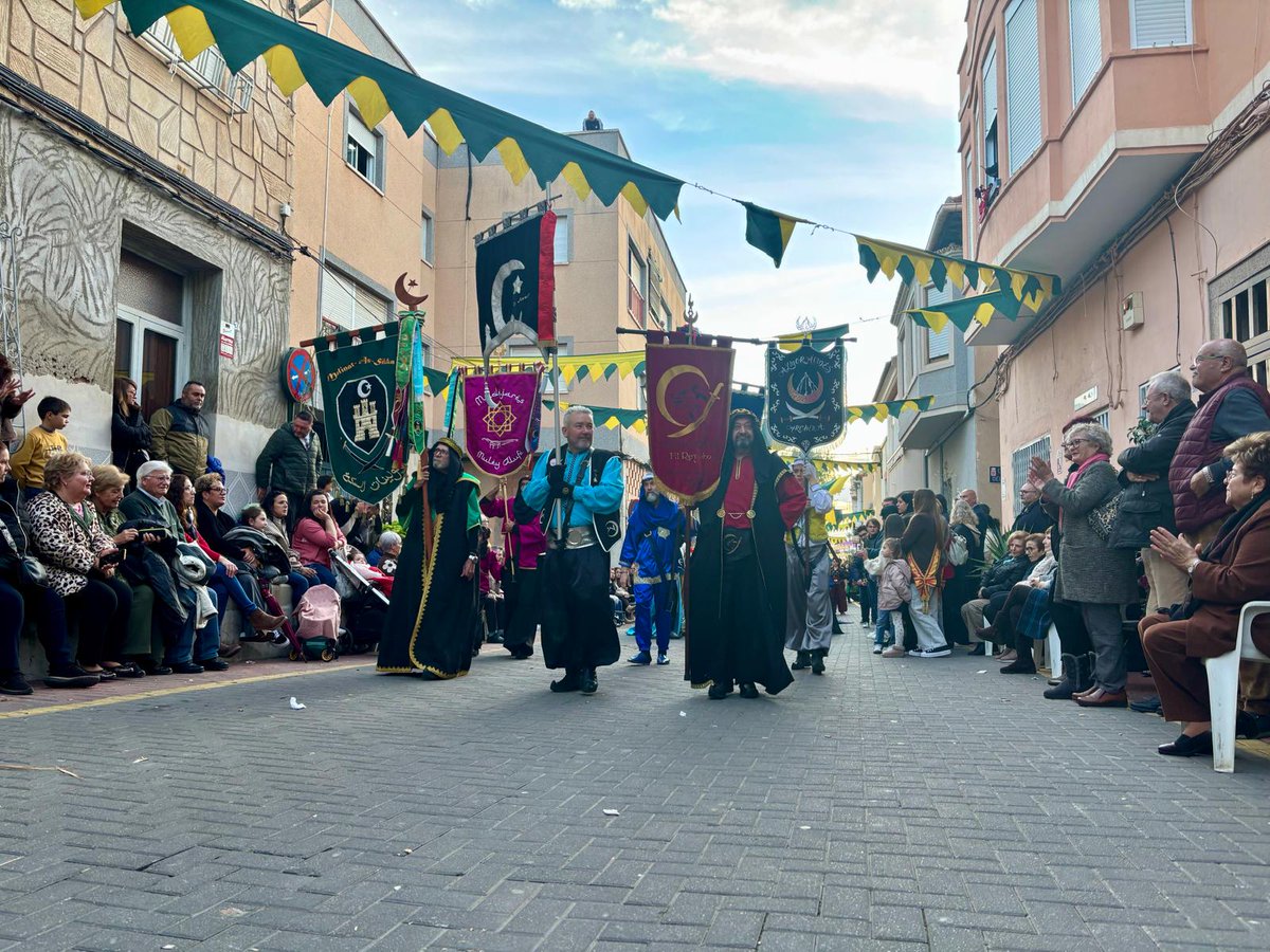 ☪️✝️ Torreagüera ha celebrado hoy la representación de la Entrada de Jaime I El Conquistador en Murcia, con la participación de grupos históricos de Murcia, Los Ramos, Molina de Segura y Archena.