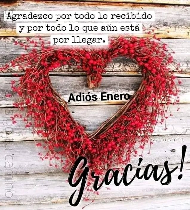 Se acabó Enero, adiós..
Tu iniciaste la temporada abriendo puertas a nuevas expectativas.. Gracias por todo, ahora es turno de Febrero, bienvenido.
¿Qué nos ofreces?
#BuenosDías