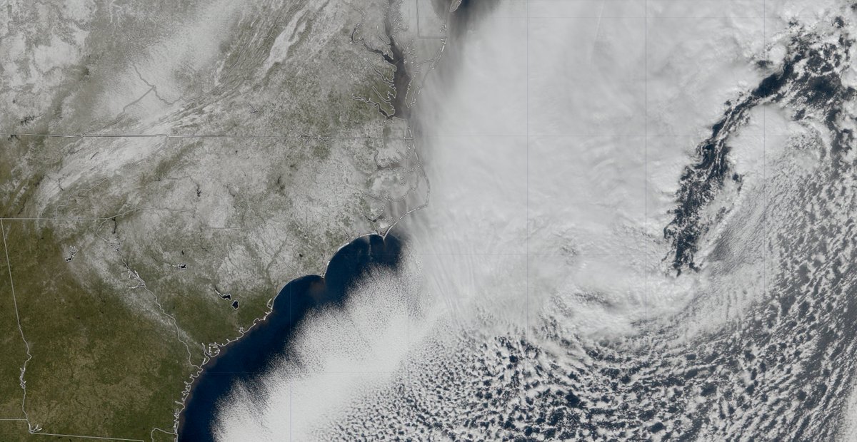 Our departing storm and the snow it left behind. #ncwx