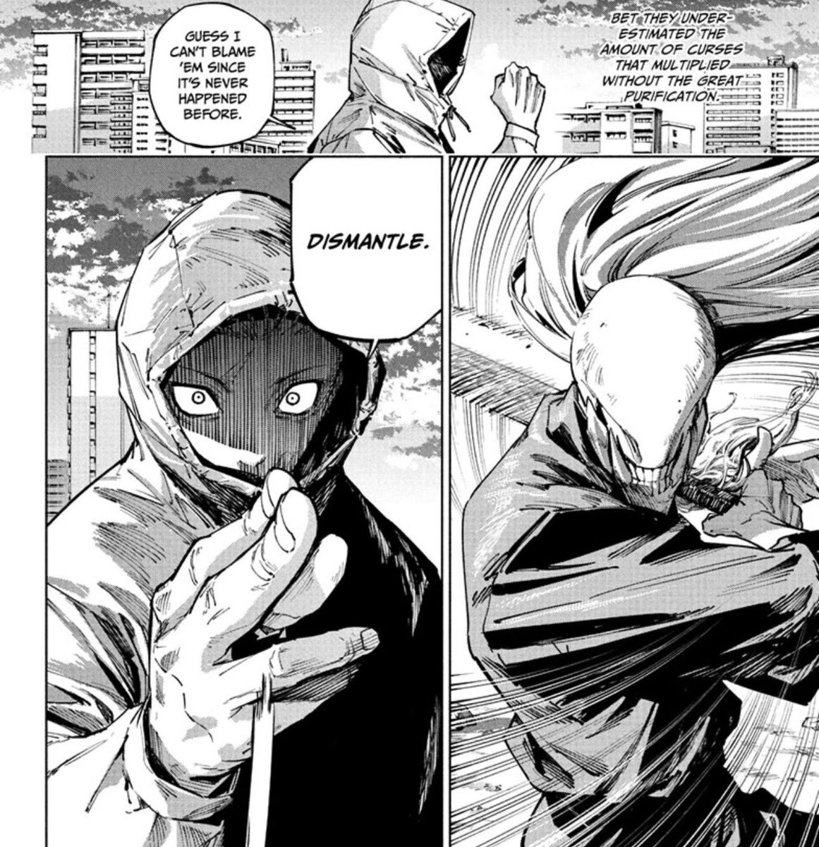 ThatDeeGuy's tweet photo. JESUS YUJI
A casual dismantle looking like a world cutting slash is CRAZY
Just how strong did you get man😭
#JJKModulo20 #JJKMODULO https://t.co/BfHrApOAxI