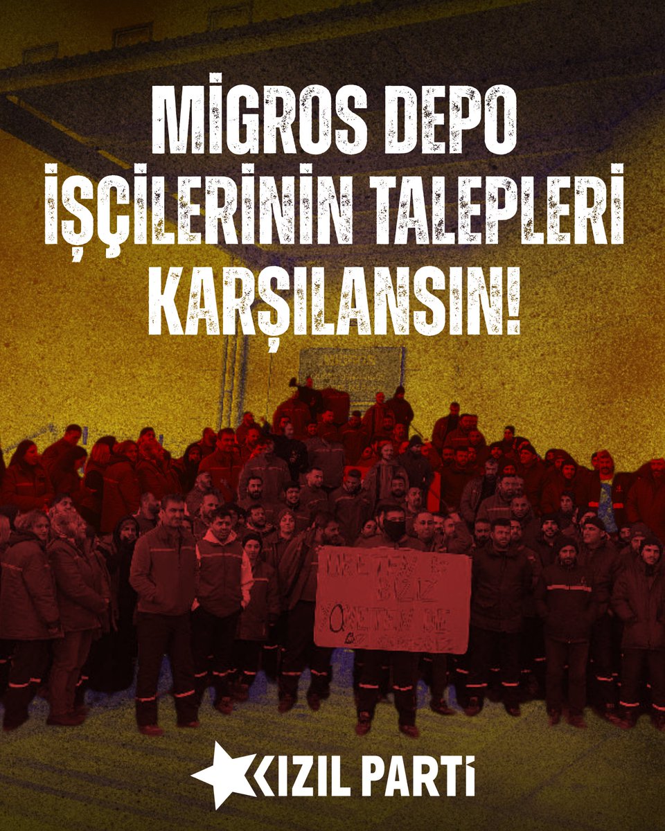 Migros depo işçileri, Migros patronunun sefalet dayatmasına karşı insanca bir yaşam talep ediyor.

Migros depo işçilerinin haklı talepleri karşılansın!

İşten çıkarılan işçiler işe geri alınsın!