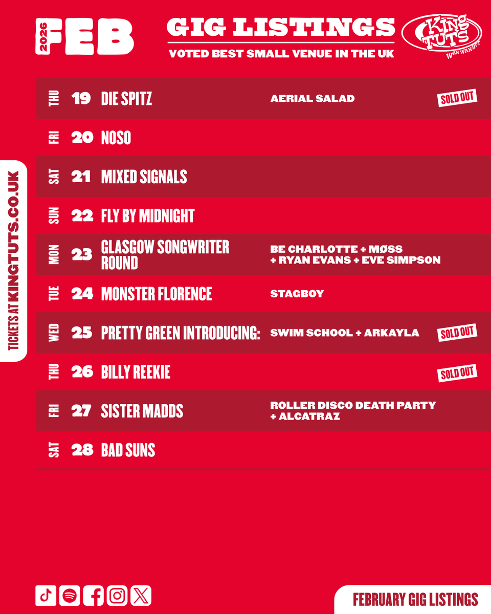 King Tut's Wah Wah Hut tweet media