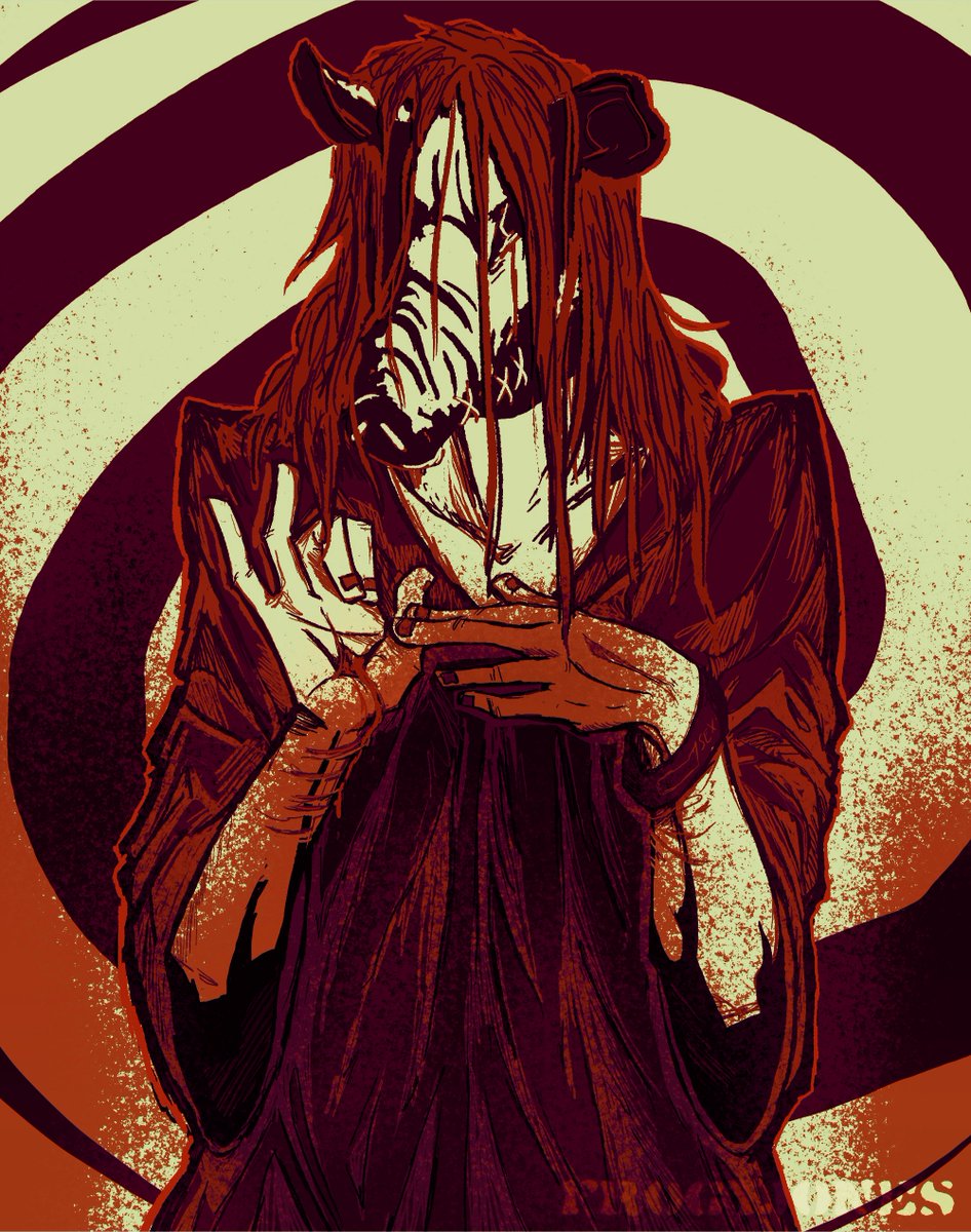 Frogyjones_Art's tweet image. Pig-headed Savior - Lil' edit of an older #SAW artwork.