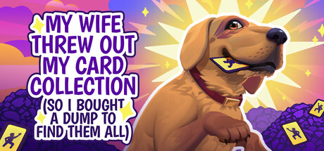 #MyWifeThrewOutMyCardCollection  -  это короткий, но приятный симулятор для тех, кто любит расслабляющий геймплей, коллекционирование и странные, немного ироничные идеи. Спокойное копание в мусоре с ощущением маленьких находок и уютного прогресса.

vk.com/dnevnikgamer?w…