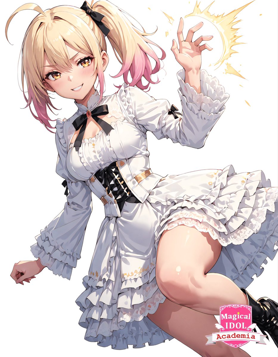 おはようございます❣️ 本日は白メイドなミネアちゃんからスタート