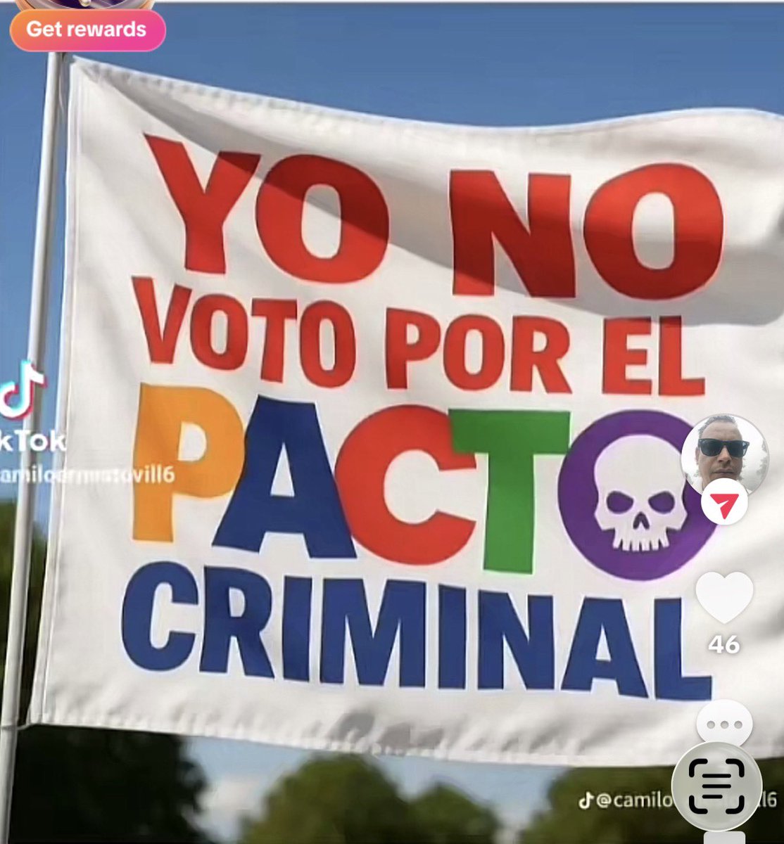 <a href="/Ttrejosm/">Tatiana Trejos</a> <a href="/petrogustavo/">Gustavo Petro</a> A cualquier persona decente le eriza la piel ver a tanto hijueputa ignorante muerto de hambre y prepago del peor narco-gobierno de la historia claro que si .