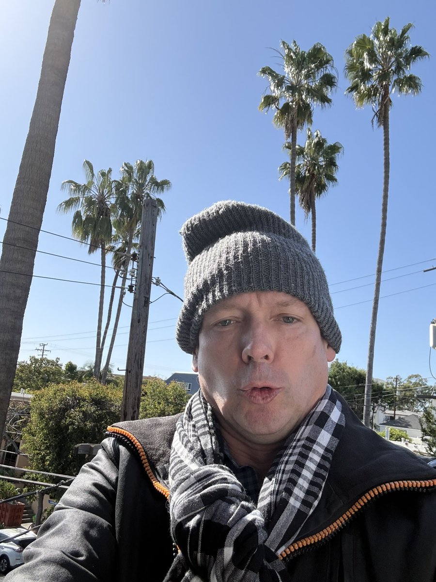 In solidarity with everyone across the country. We’re getting the cold too.. might not even get over 80 today.