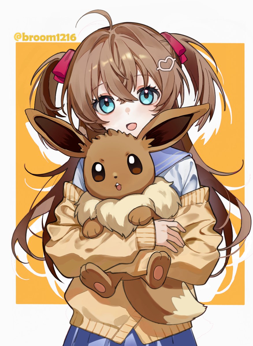 Neuro and Eevee 
I had a feeling these two are gonna match really well 
Although I can't really decide What pokemon matches Evil the most 🤔
Leave a comment lemme know which pokemon is best for Evil
#heartheartheart