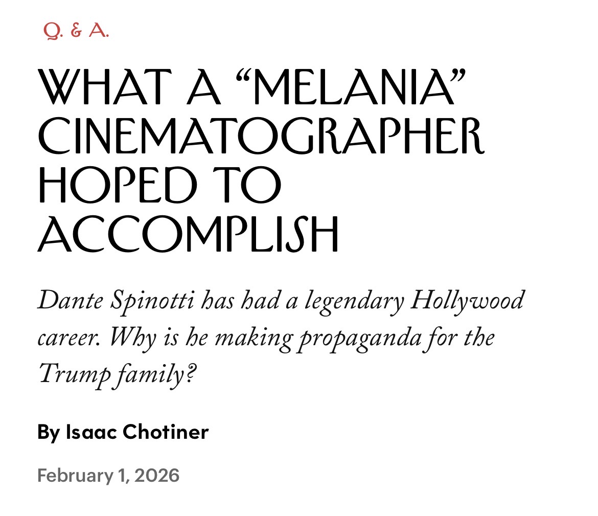 IChotiner's tweet image. New Interview: newyorker.com/culture/q-and-…