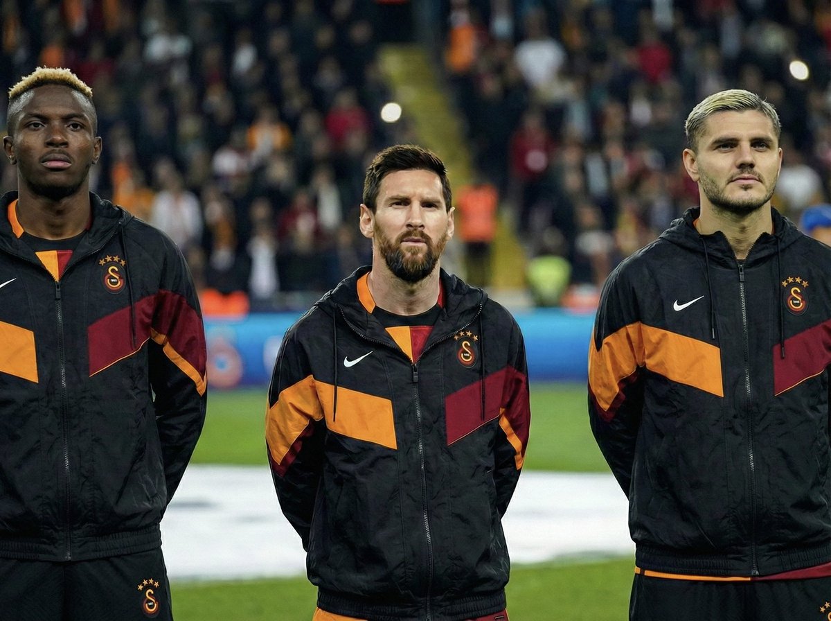 Tarihin tozlu sayfalarına sadece şöyle bir fotoğraf düşmesi için bile isteriz Messi'yi