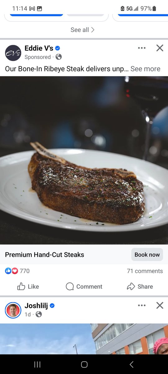 RckyFshr's tweet image. Dine in this restaurant #eddie
#alpharetta #johnscreek 
Eddie V's off Haynes Bridge Road