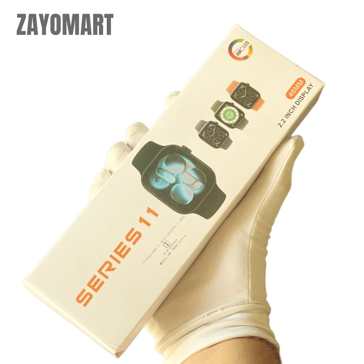 zayomart's tweet photo. Series 11 AMOLED Smart Watch (46mm) – Premium Display &amp; Multi-Function Smartwatch
#Smartwatch #zayomart 

Product Link: https://t.co/c3lOJyZej9 https://t.co/RDSueNflxe