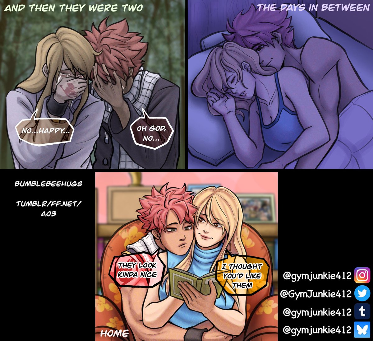 📖Bumblebeehugs Nalu Fanfictions📖
 Love their little fanfics ❤️❤️❤️ please check them out

Author: <a href="/bumblebeehug/">bee</a>
Source: FF.net/AO3/Tumblr

#FairyTail #Nalu #FairyTail100YearsQuest