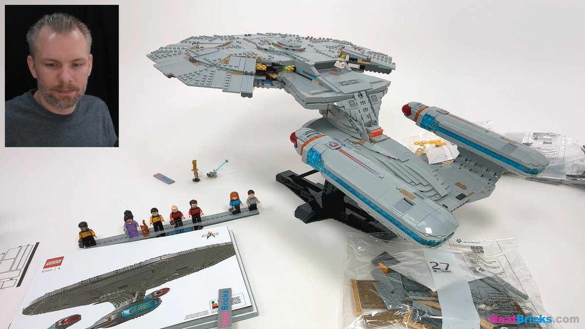 neatbricks's tweet photo. LEGO Star Trek: U.S.S. Enterprise NCC-1701-D, Part 6 Build Stream starting now on Twitch!
https://t.co/oYRGMaSeVs https://t.co/9cGgRMlSJ8
