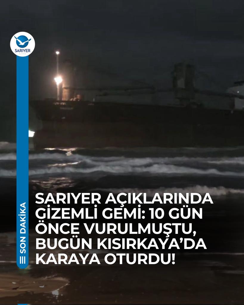 Kastamonu açıklarında 10 gün önce vurulan gemi Sarıyer açıklarında karaya oturdu

Kastamonu Cide açıklarında 10 gün önce vurulan Razouk isimli Sarıyer açıklarında karaya oturdu. Gemiyi kurtarma çalışmaları sürüyor. #haber #sondakika #gemi