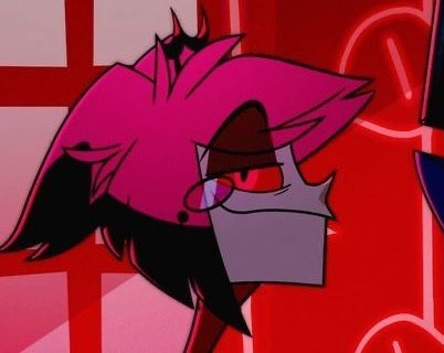 ByeBayouFou's tweet image. Low af on energy but this is the same image: the archetype of cuntiness. The epitome of “I love mess and if there’s none I’m gonna start it” #hazbin #Amir