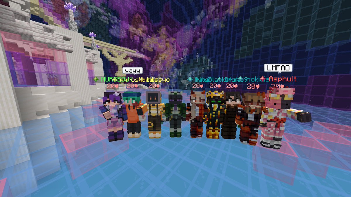 Huge thanks to <a href="/5kivEnby/">5kiv</a> for inviting me to play in Solar Skirmish today. I had so so so much fun, and just so happened to also do pretty well in it. My team was pure vibes and it was just an incredible experience. :D Oh also screenie with my friends and Happy Birthday 5kiv! ;)