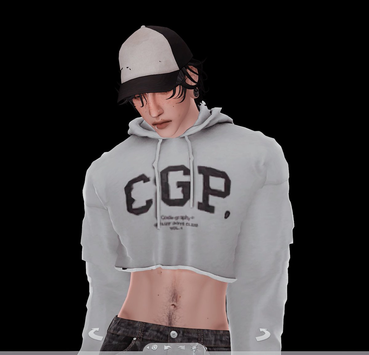 chiisimii's tweet image. This is my sim. I realize its easier to caption stuff on ig than twt 😰